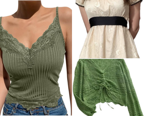 Cottage-Core threads under $20 cover photo collage