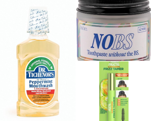 Beauty and personal care cover photo collage