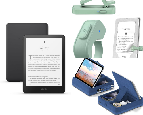 Kindle & Reading Essentials cover photo collage
