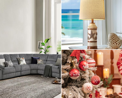 Home Essentials: Best Furniture , Lighting and Home Decor cover photo collage