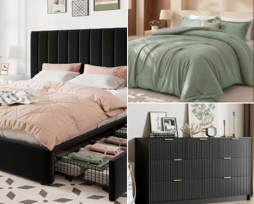 Cozy & Classy on a budget cover photo collage