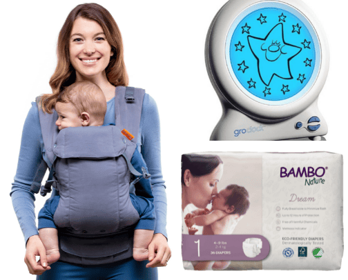 Top 5 baby items cover photo collage