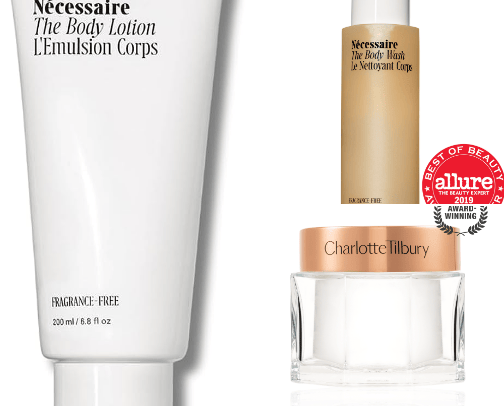 Skincare cover photo collage