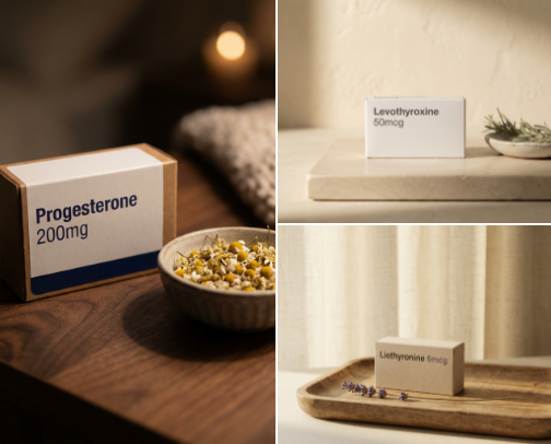 My Actual Supplement Stack for Hormone & Metabolic Health cover photo collage