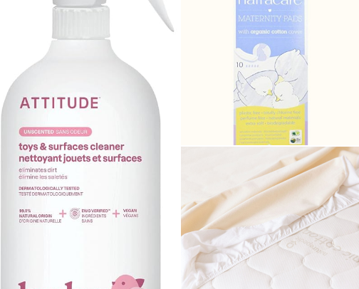 non-toxic baby swaps cover photo collage