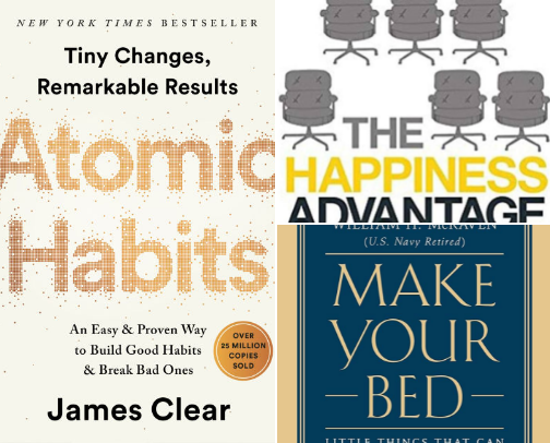 Books to Help You Build Better Habits and Reach Your Goals cover photo collage