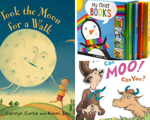Toddler books cover photo collage