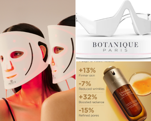 Skin care for glowing skin cover photo collage
