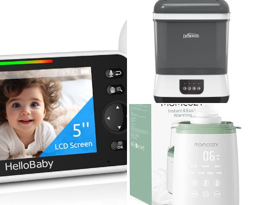 10 Products I Couldn’t Live Without as a First-Time Mom cover photo collage