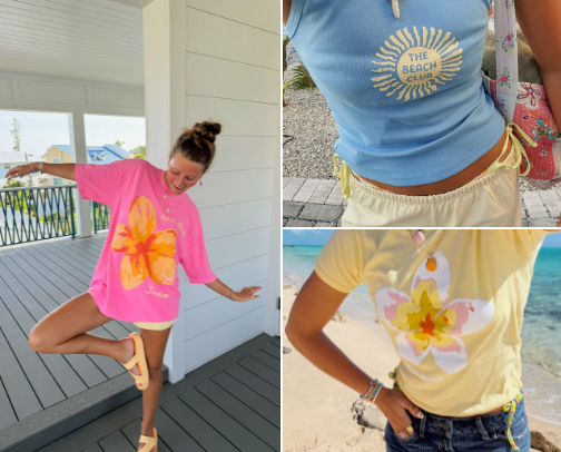 Cutest clothes for summer girls cover photo collage