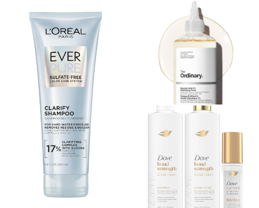 My Hair Care Essentials cover photo collage