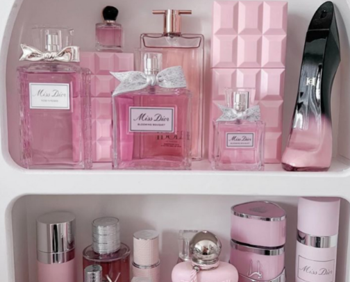 Fragrances cover photo collage