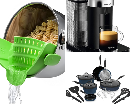 Must-Have Kitchen Gadgets cover photo collage