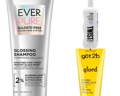 Hair care, products, and accessories 🎀 cover photo collage