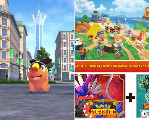 Nintendo switch games I love👾 cover photo collage