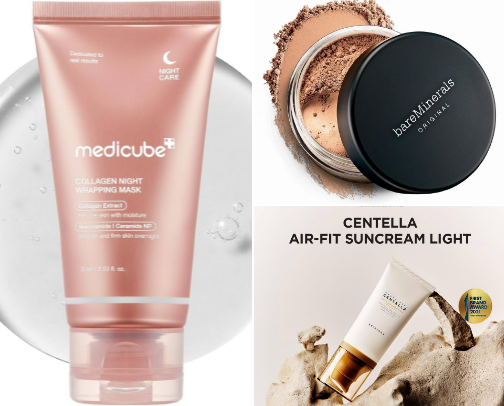 Skincare products that made a big difference in my dry and oily skin cover photo collage