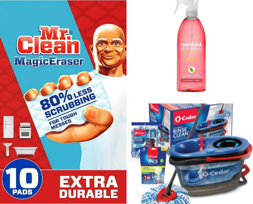 Home Cleaning Essentials for a Fresh & Organized Space cover photo collage