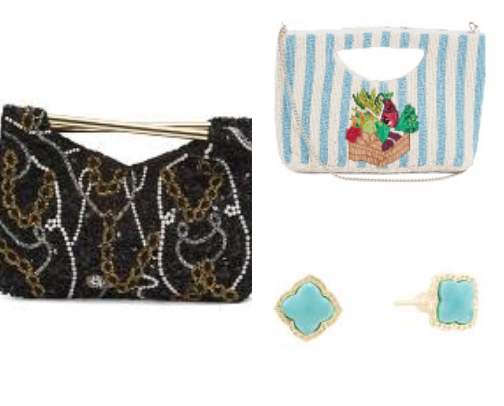 Beaded bags cover photo collage