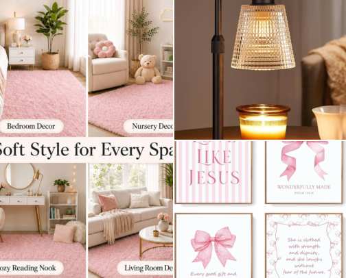 Cozy Home Finds cover photo collage