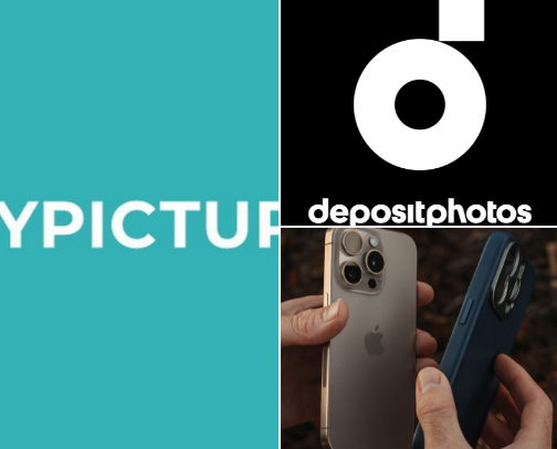 Earn money from stock photography//make money selling stock photos cover photo collage