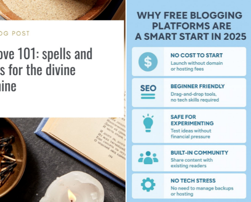 https://payhip.com/Kriszykixz/blog/news/self-love-101-spells-rituals-for-the-divine-feminie cover photo collage
