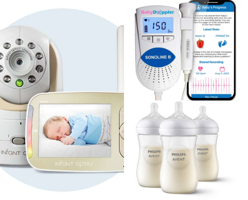 Momma Bear's Must-Have Baby Gear cover photo collage