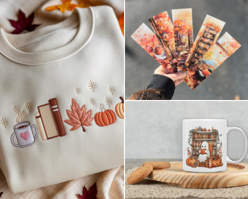 Everything Fall: Bookish Edition cover photo collage