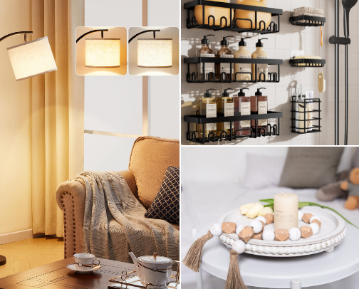 Amazon home decor cover photo collage