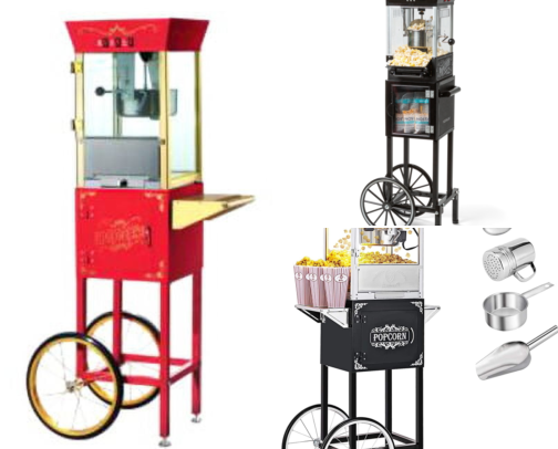 I Wheel a Popcorn Machine Outside for Backyard Movie Nights and It Changed Everything cover photo collage