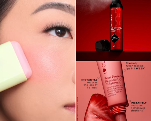 makeup must-haves cover photo collage