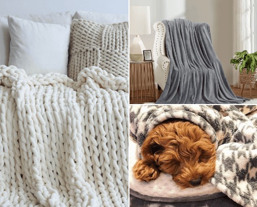You'll FALL in love with these seasonal blankets cover photo collage