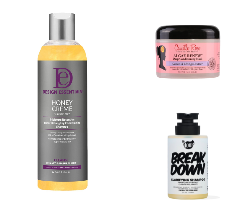 Products Used in Jealousy of Black Women Video Essay on YT cover photo collage