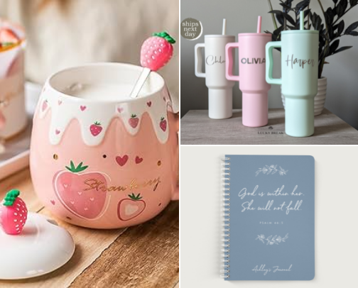 On a Budget Gift Ideas cover photo collage
