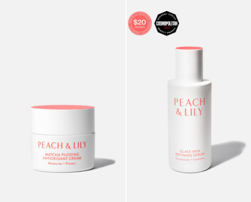 New Fav Skincare 🍑🌸 cover photo collage
