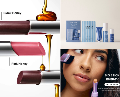 Simple Skincare & Makeup cover photo collage