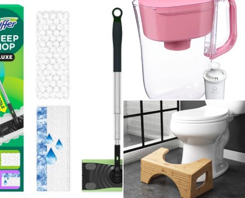 Don't forget these dorm essentials! cover photo collage