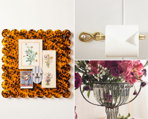 Upgrade your home decor with Anthropology cover photo collage