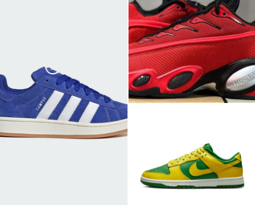 Sneakers with the best Aura cover photo collage