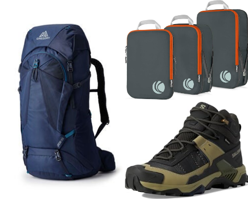 Hiking/Backpacking Tips for Trips cover photo collage