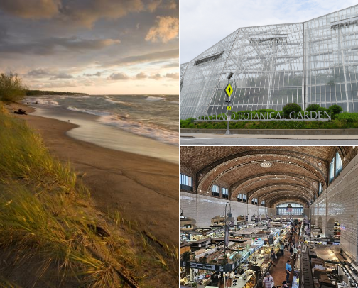 My favorite spots around CLE! cover photo collage