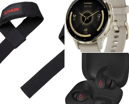 Gym Accessories cover photo collage