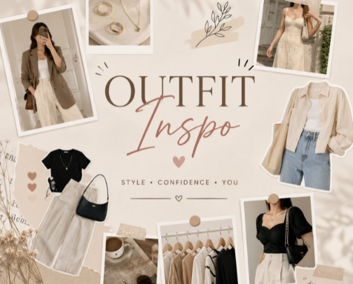 Outfit Inspo cover photo collage