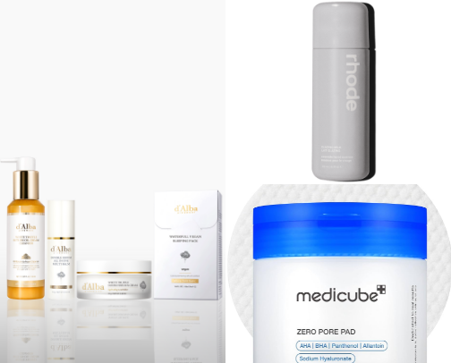 Skincare faves cover photo collage