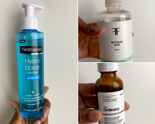 My Affordable Skincare Products cover photo collage