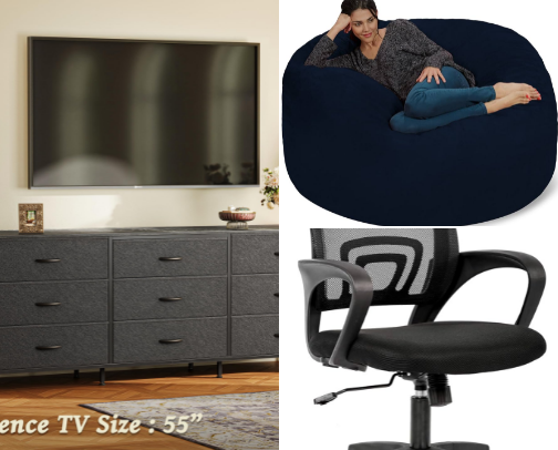 New furniture,accessories and other items 2025. cover photo collage