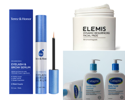 All things - night time skin care cover photo collage