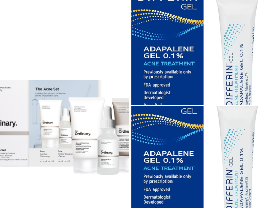 Acne Control - The Clear Skin Blueprint cover photo collage