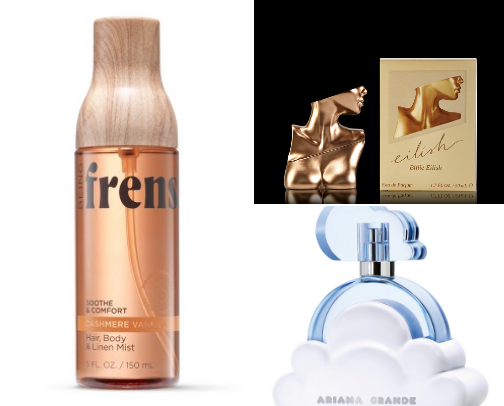 My favorite fragrances cover photo collage