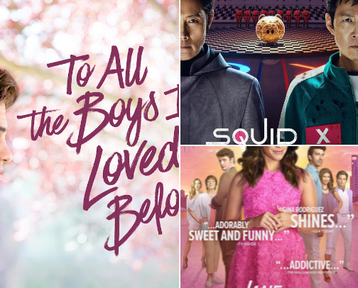Top Netflix shows cover photo collage