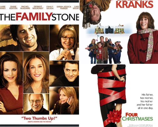Christmas Movie List cover photo collage
